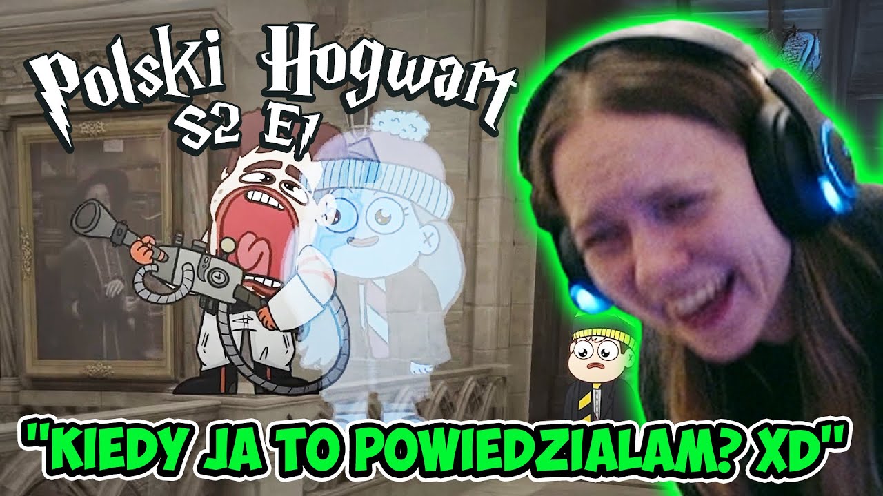 KASIX i jej NAJMOCNIEJSZY WYSTĘP w animacji?... ✨ Polski Hogwart ✨ [S2,E1] (REAKCJA)
