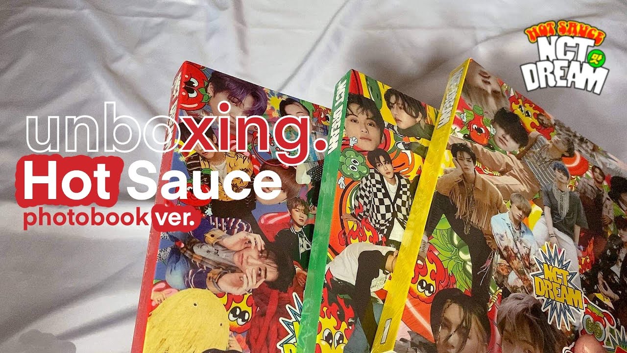 ⌇ unboxing📦🌶⌇ บั้มเต็มน้องดรีม hot sauce🔥 | photobook ver.📕