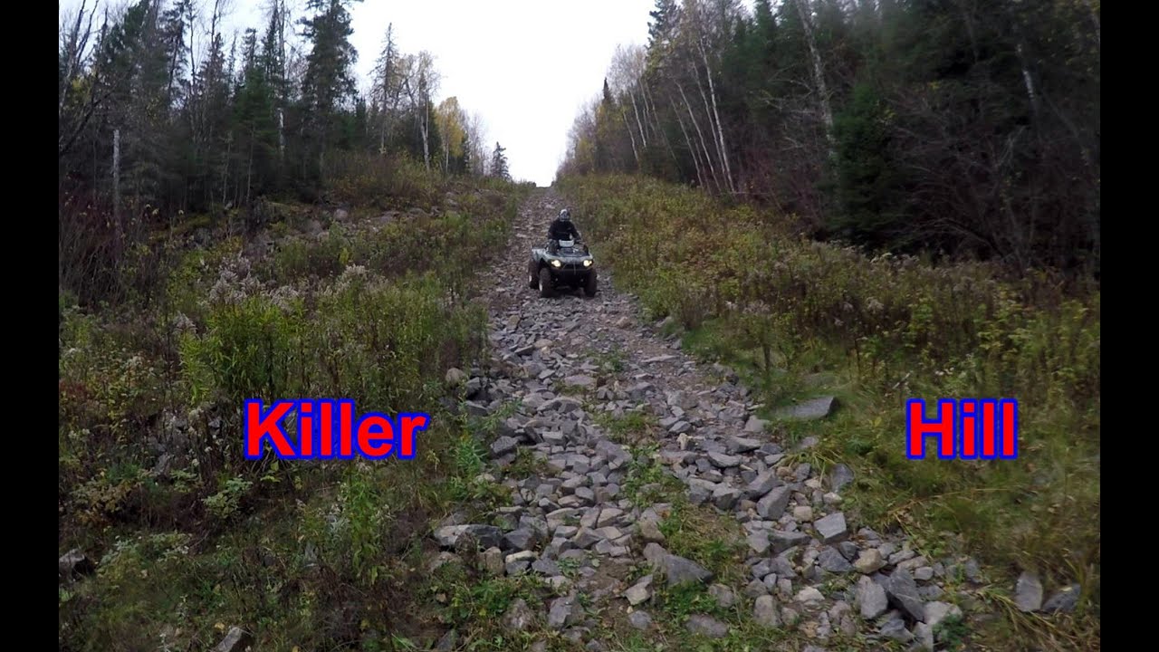 Путешествие по Худу на вездеходе Can Am Outlander 700 Brute Force 750 Killer Hill