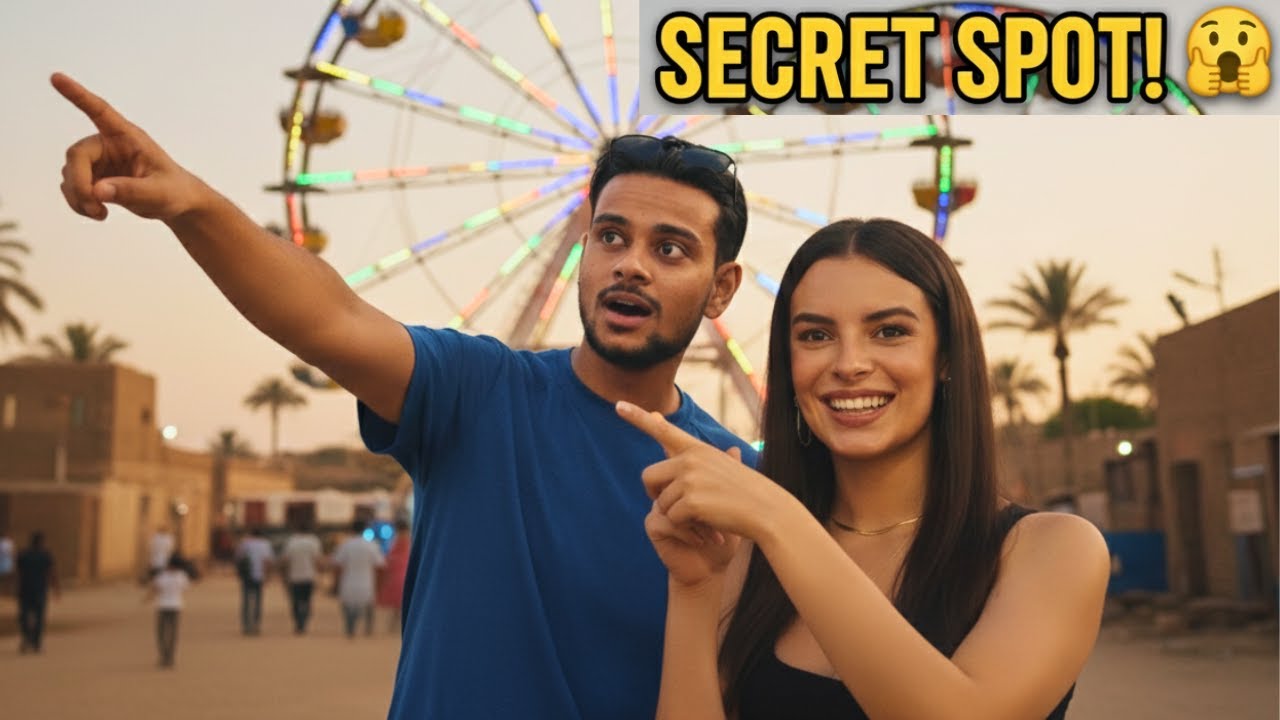She Took me to Secret Spot in Egypt