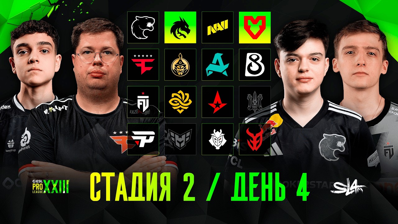 (RU) FUT vs B8 | ESL Pro League Season 23 Stage 2 | Day 9