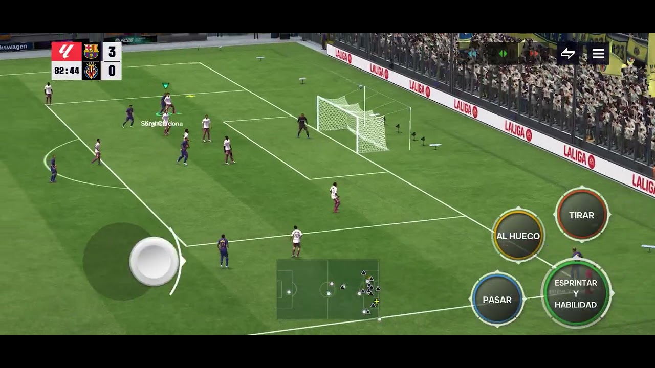 Playing EA F.C. mobile