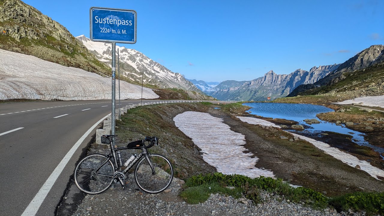 Alpenbrevet Platin Tour - Susten - Grimsel - Nufenen - Lukmanier - Oberalp