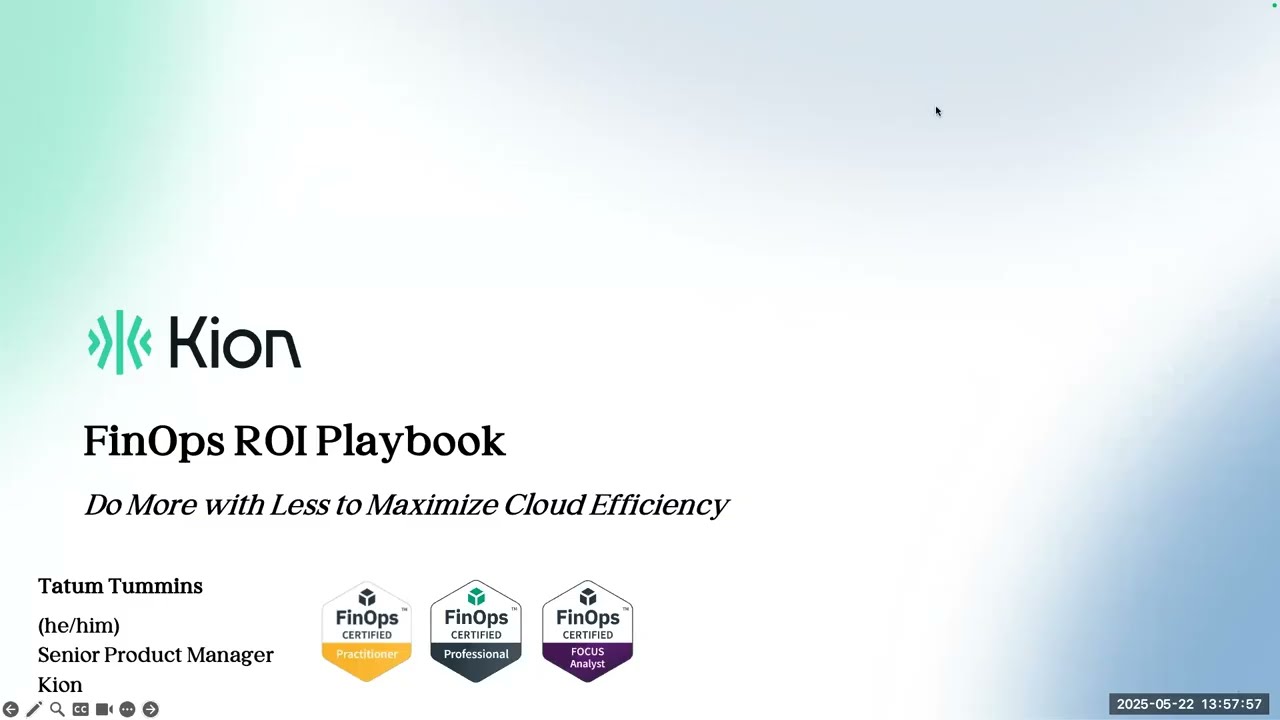 FinOps ROI Playbook: Do More with Less to Maximize Cloud Efficiency