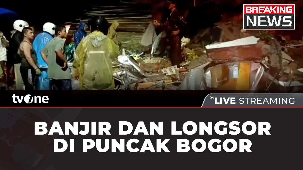 [BREAKING NEWS] Banjir dan Longsor di Puncak Bogor | tvOne