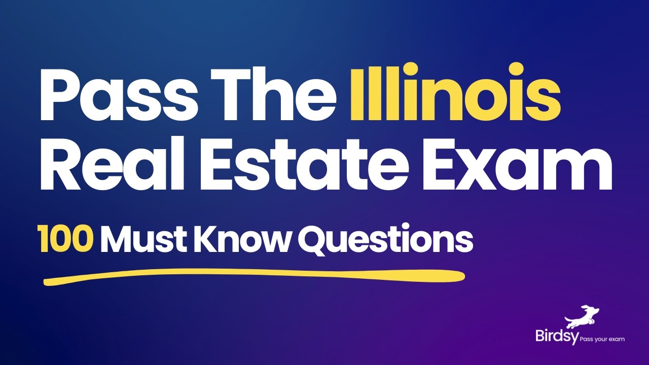 Illinois Real Estate Exam 2024: 100 Must-Know Questions & Answers