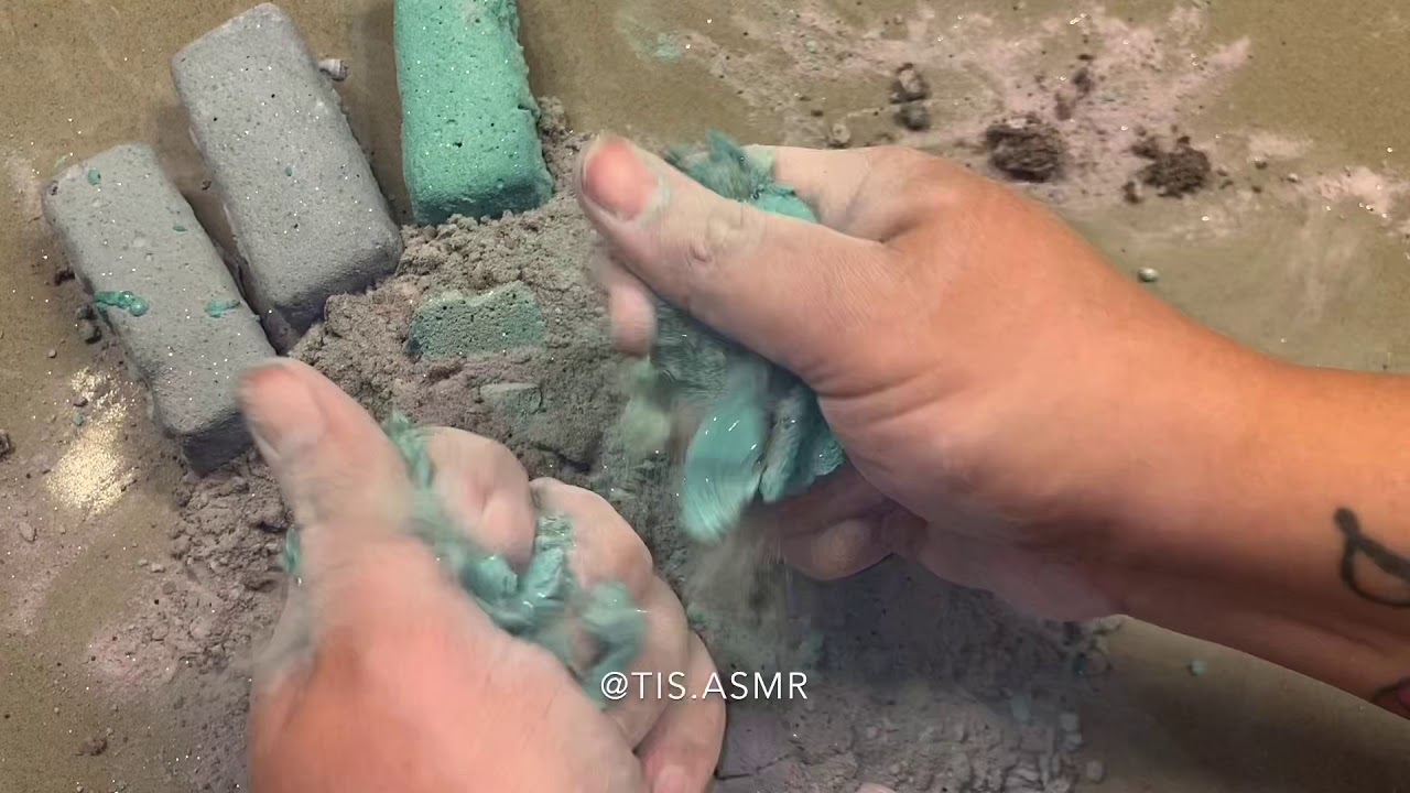 RECYCLED PASTE SAHARA STICKS (ASMR SOUNDS)