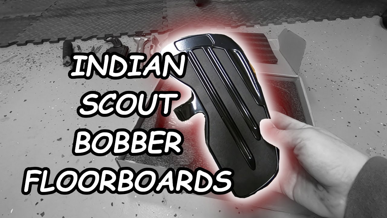 I added floorboards to my Indian Scout Bobber - and I like it!