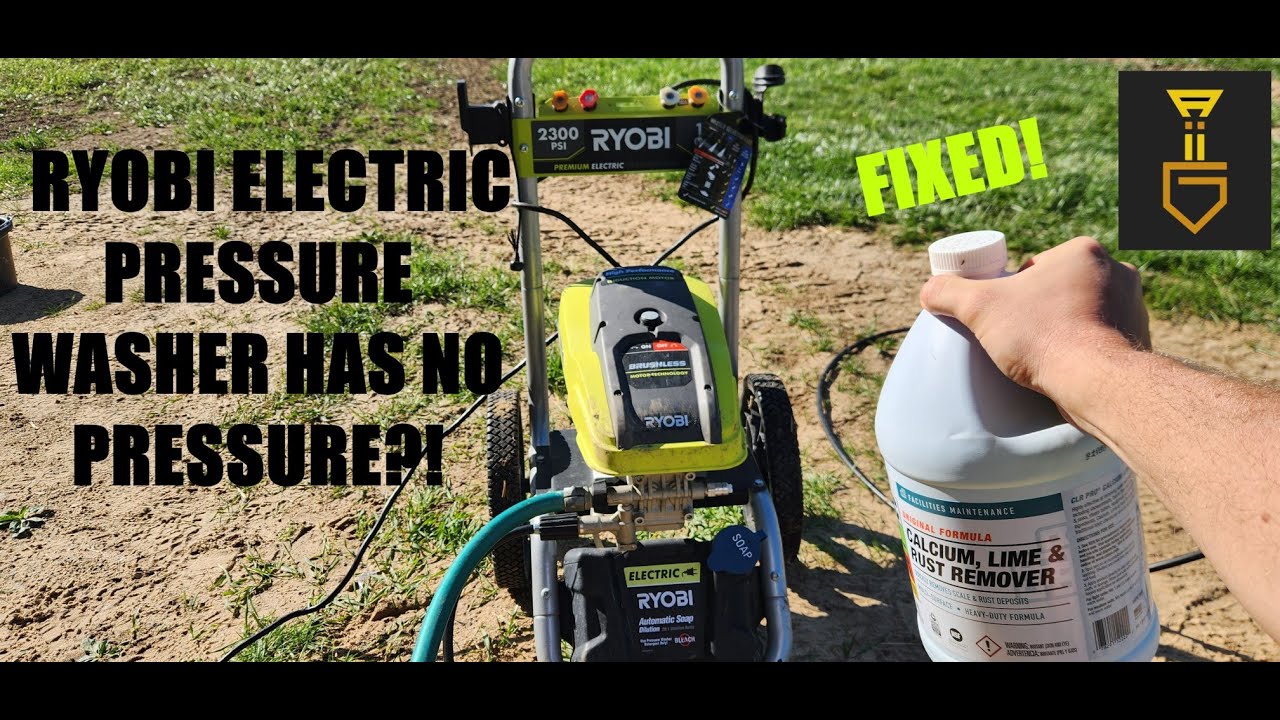 DIY Repair: Ryobi Electric Pressure Washer Fix!