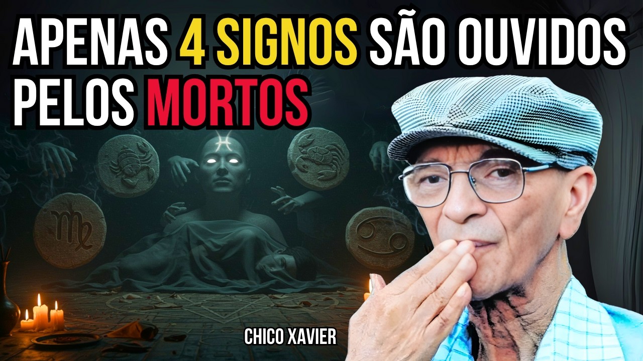 CHICO XAVIER REVELOU que Apenas 4 SIGNOS Conseguem FALAR com os MORTOS Durante o Sono!