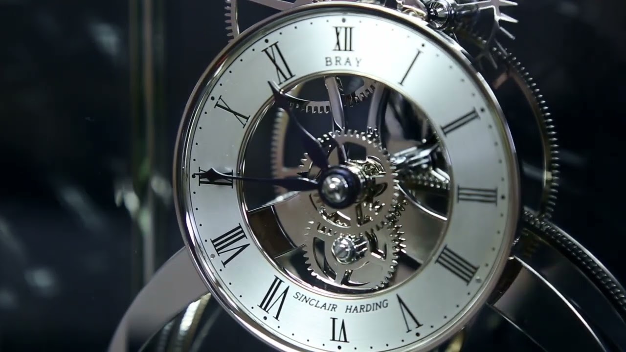 Rosemary Clock finished in Platinum