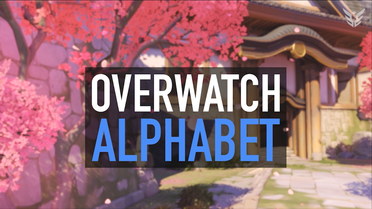 The Overwatch Alphabet
