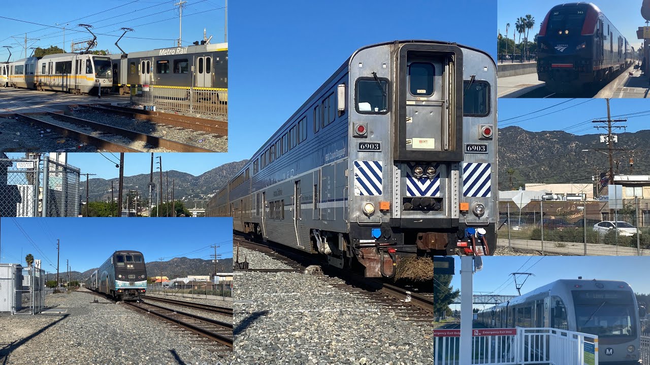 Railfanning around Glendale, LA, and Watts! Final week of 2025! 12/29/25.