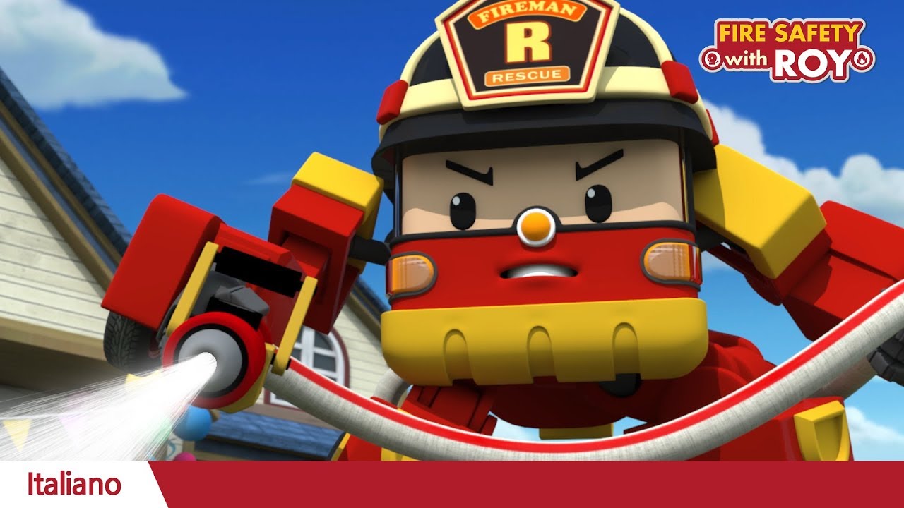 🚒 Sicurezza antinncendio con Roy 🔥| Ep. 05 | Robocar poli italiano