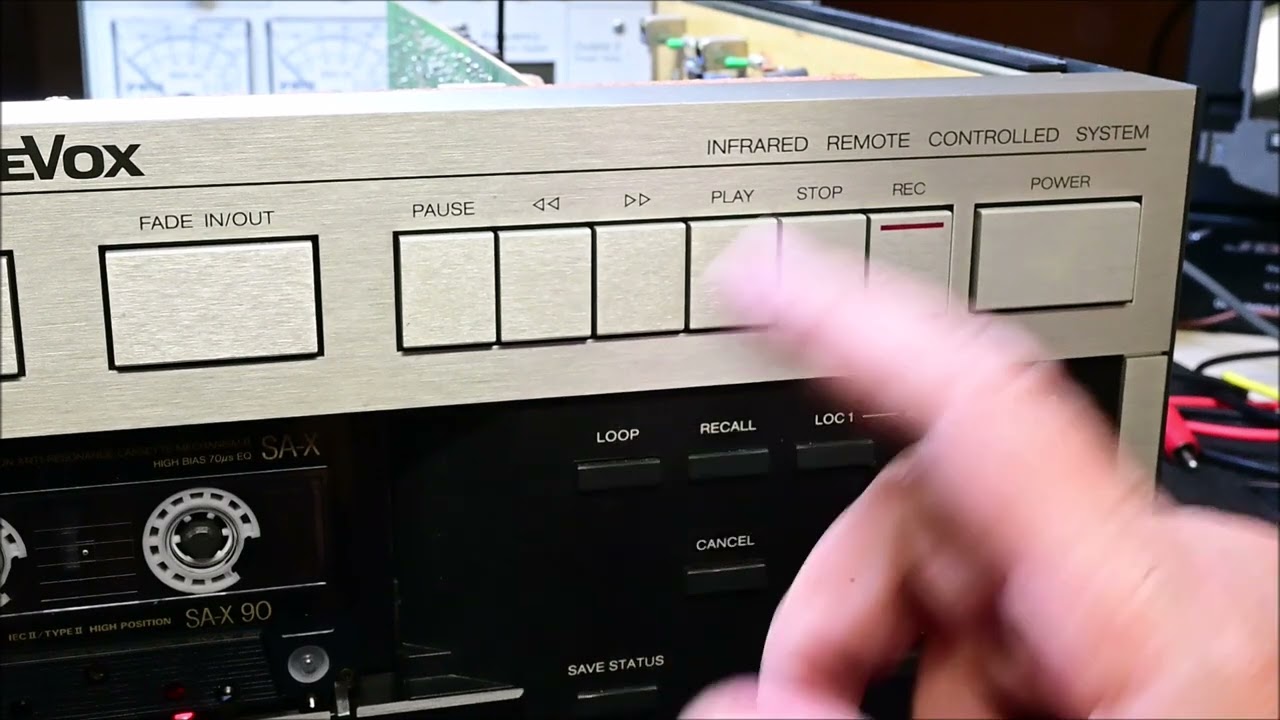 Revox B215 überholen  Teil 1 Vorstellung