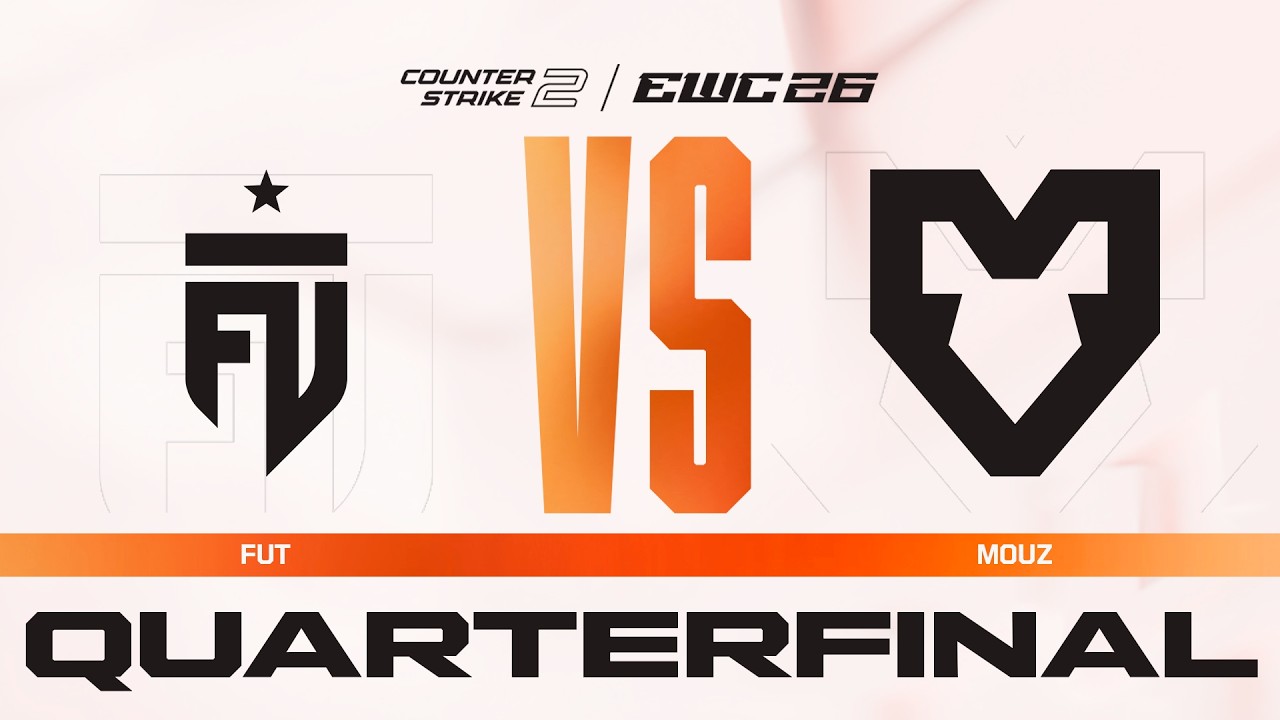 FUT vs. MOUZ | CS2 at EWC 26 - Quarterfinal - VOD