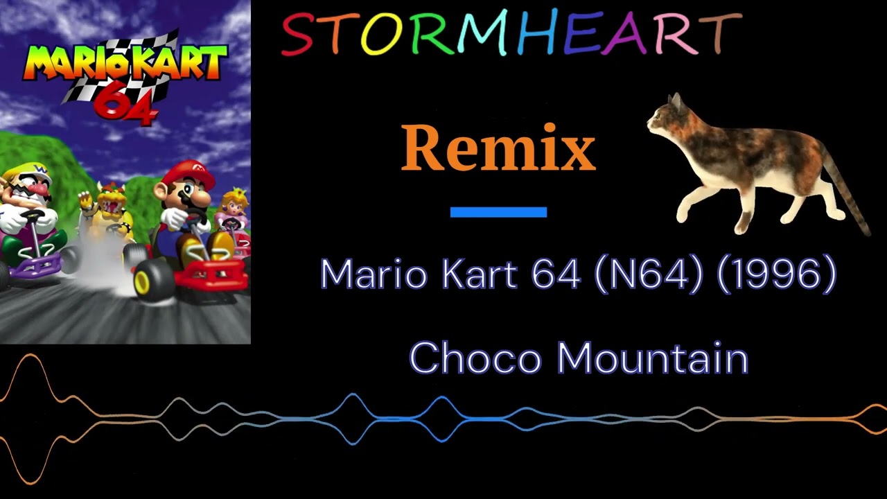 Mario Kart 64 (N64) (1996) - Choco Mountain - Stormheart Remix
