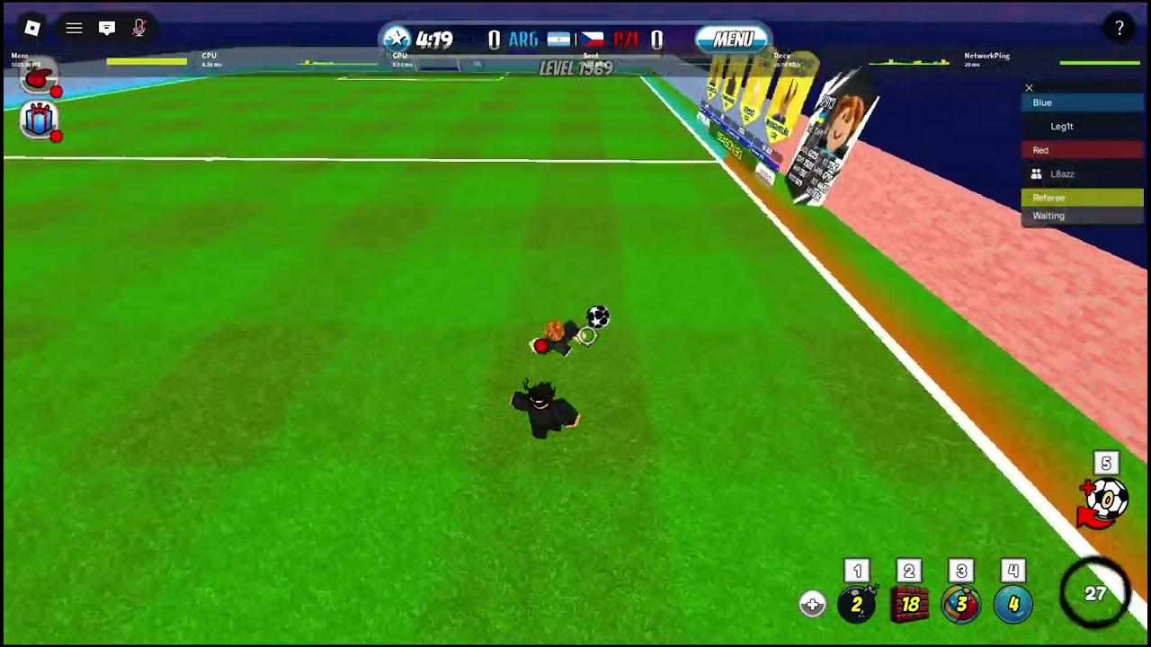 1v1! Legit vs Lazz! TPS: Street Soccer!