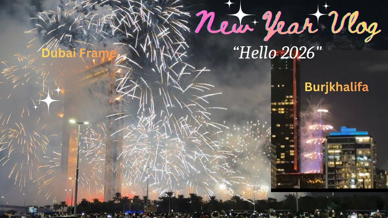 Новый 2026 год в Дубае ✨ Церковные благословения, фейерверки 🎇 и новые начинания ✨
