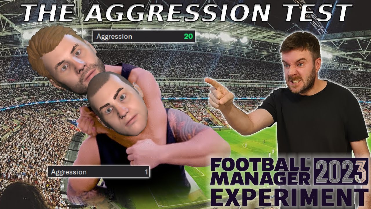 Агрессия — это хорошо или плохо? | Эксперимент Football Manager 2023