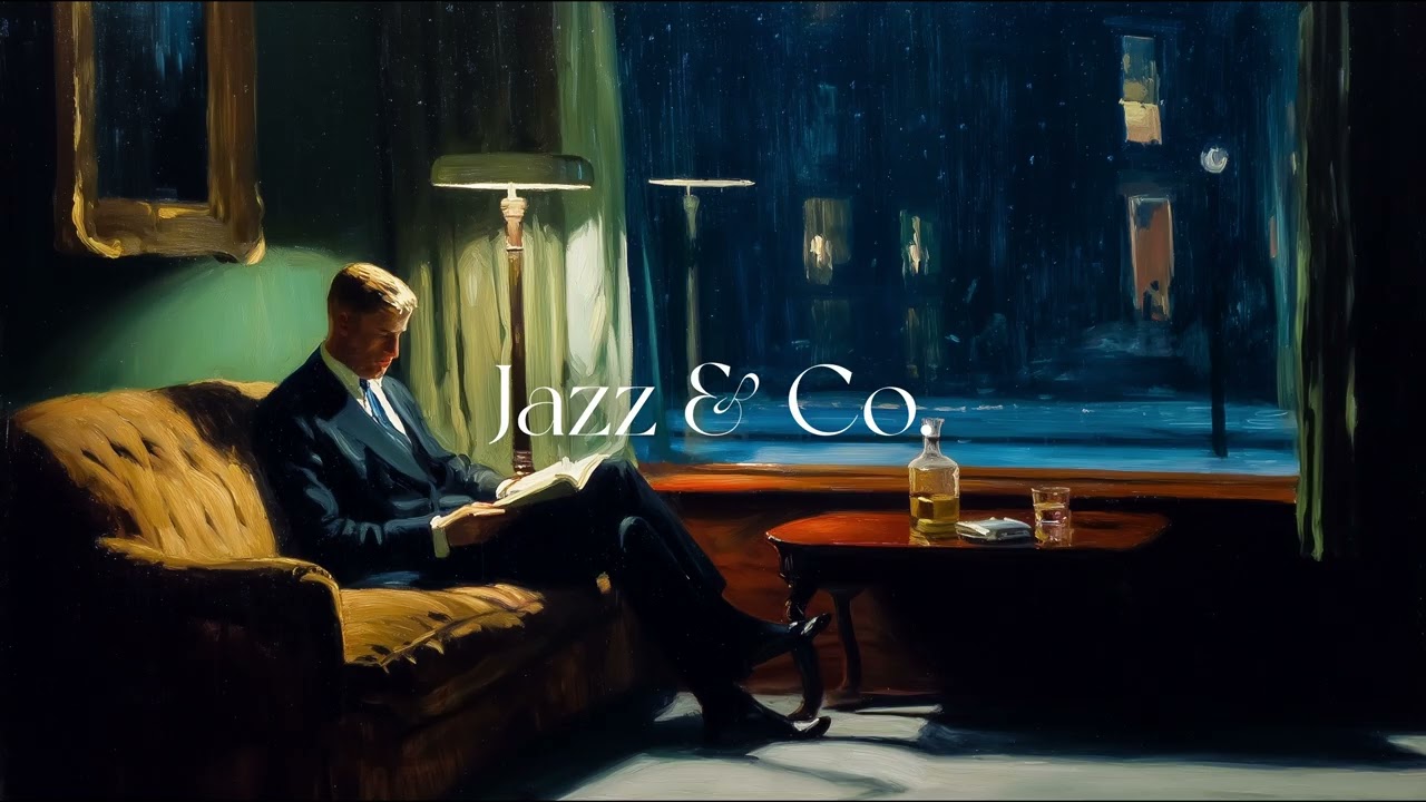Silent Chicago Evenings — 1950s Late Night Jazz for Reflection | Vintage Jazz Club