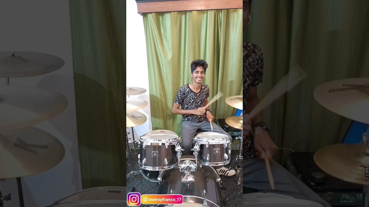 Mogachem Ful - Ramson Cardoso | Konkani Song | Melroy Franco Drums #shorts