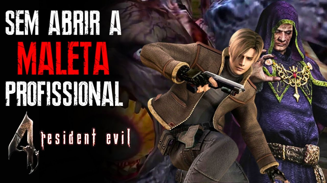 RESIDENT EVIL 4 SEM ABRIR A MALETA - MODO PROFISSIONAL