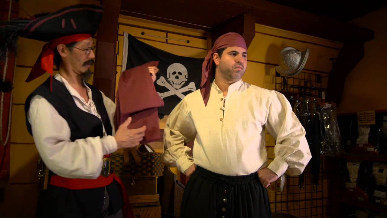 How to Dress Like a Sea Rover Pirate
