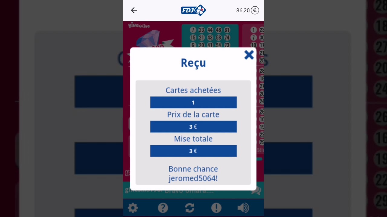 🍀#Bingo Live🍀 N°2 Du 🔥Vendredi 17 /2020🔥
