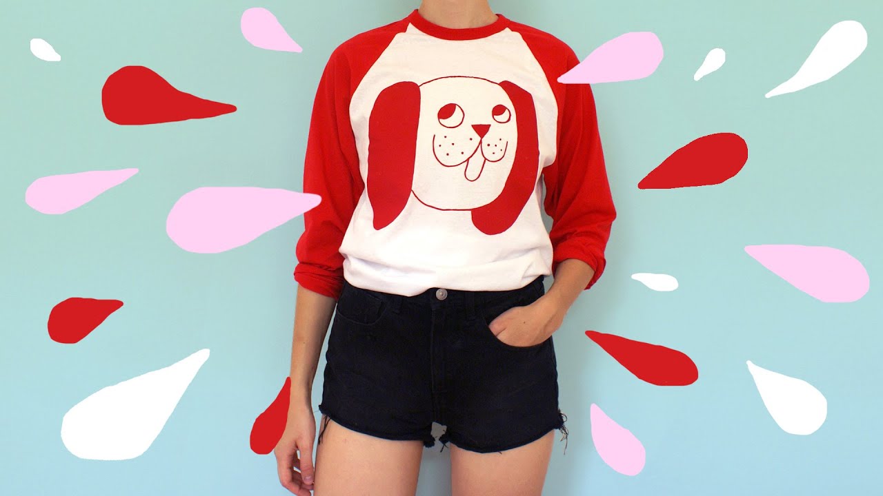 HOW TO SCREEN PRINT A SHIRT AT HOME Screen Printing With Eva!