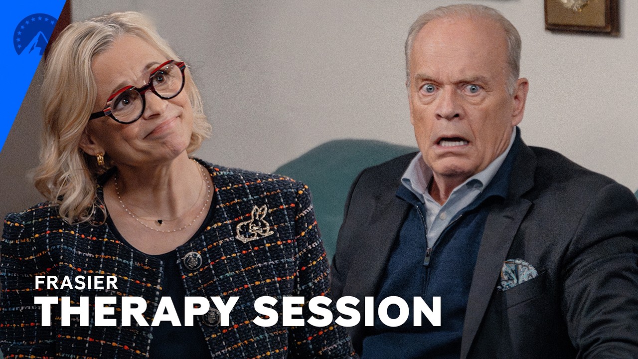 Frasier's Therapy Session Distraction (S2, E4) | Paramount+