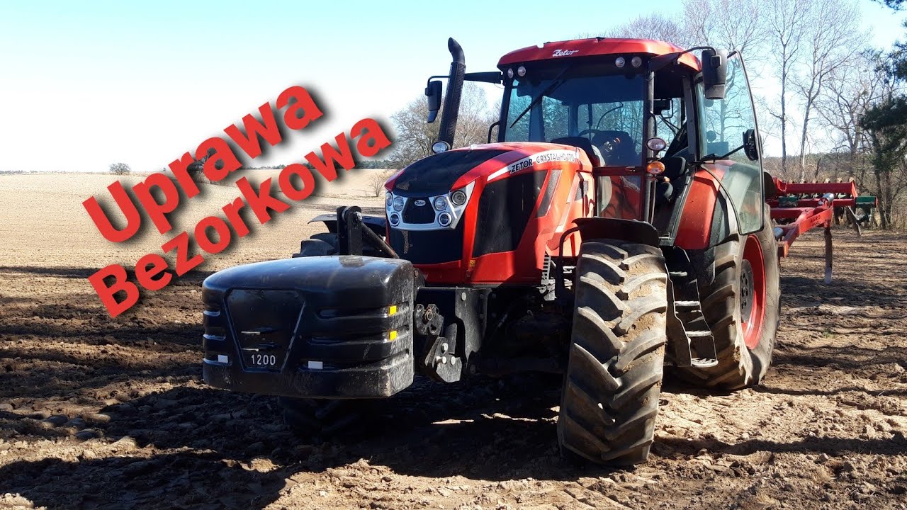 Pierwsza Uprawa Bezorkowa #Zetor Crystal 170hd & Agro-Masz  Runner 2021/ vlog 17