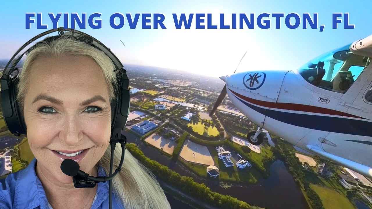 FLYING OVER EQUESTRIAN BARNS WELLINGTON, FLORIDA. Kirsten Kopp gives a birdseye view #wellingtonfl
