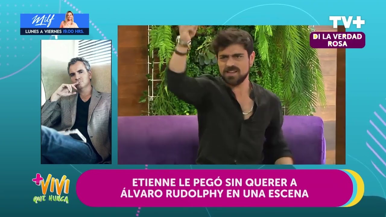 Etienne dejó sangrando a Álvaro Rudolphy