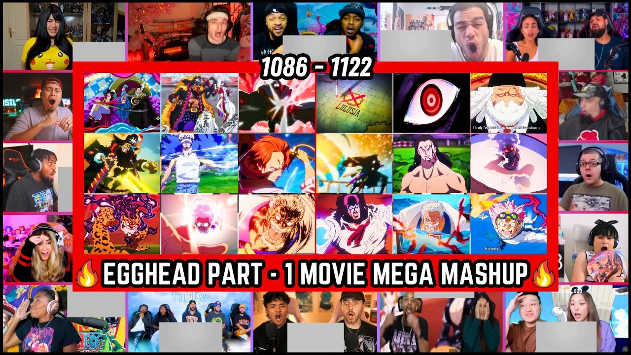 🔥🔥30+ Reactors Egghead Part 1 Movie Mega Reaction Mashup - 30以上のリアクター エッグヘッド映画メガリアクションマッシュアップ
