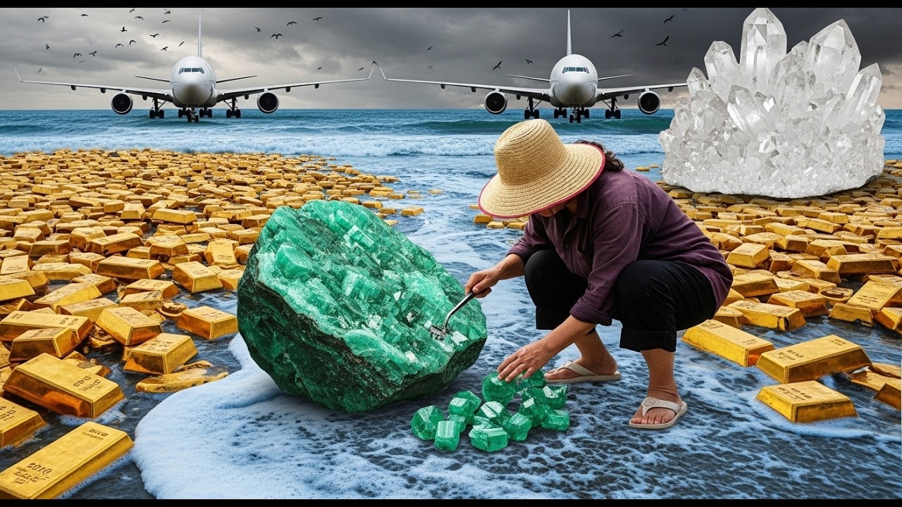 Amazing! Amazing gold and natural gemstone treasures - you have to see this!