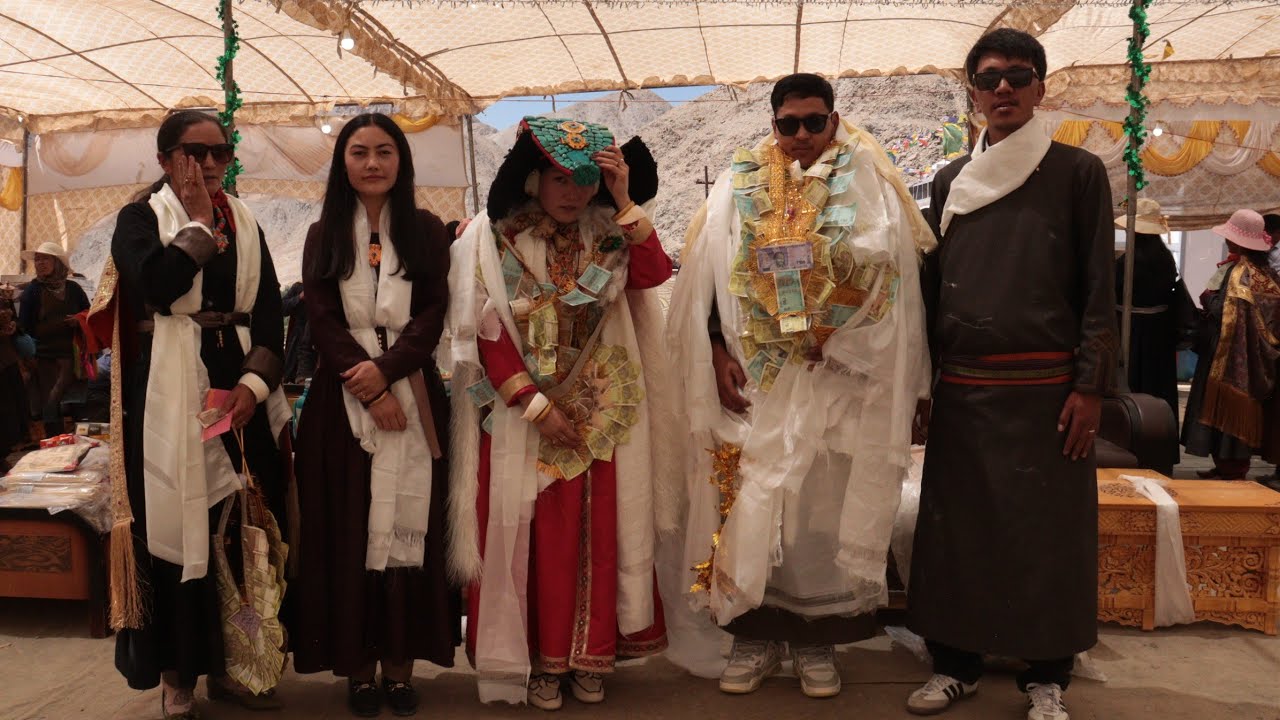 CHINBA SANGEY & RIGZEN WANGMO WEDDING CEREMONY cover by PT DIRECTION LADAKH.