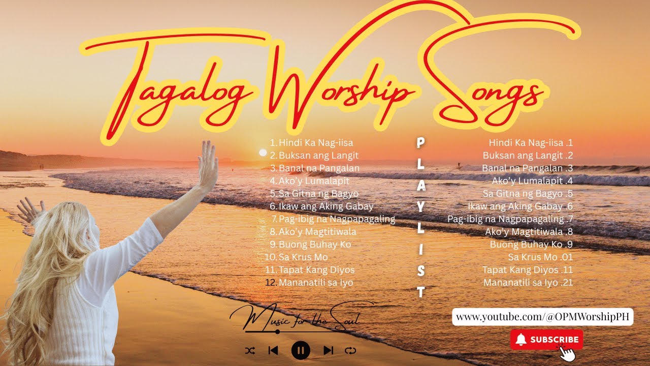 🙏Non-Stop Tagalog Worship Songs 📀 Hindi Ka Nag-iisa Album🙏 #tagalog #worship #christianmusic
