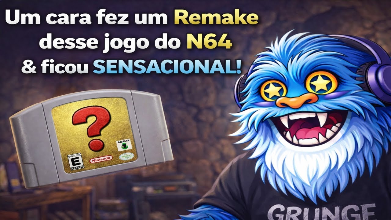 UM FÂ FEZ UM REMAKE INCRIVEL DESSA PÉROLA DO N64!