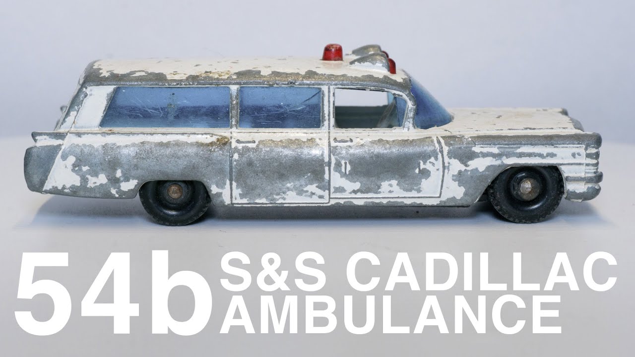 Matchbox 54b S&S Cadillac Ambulance - Full Restoration