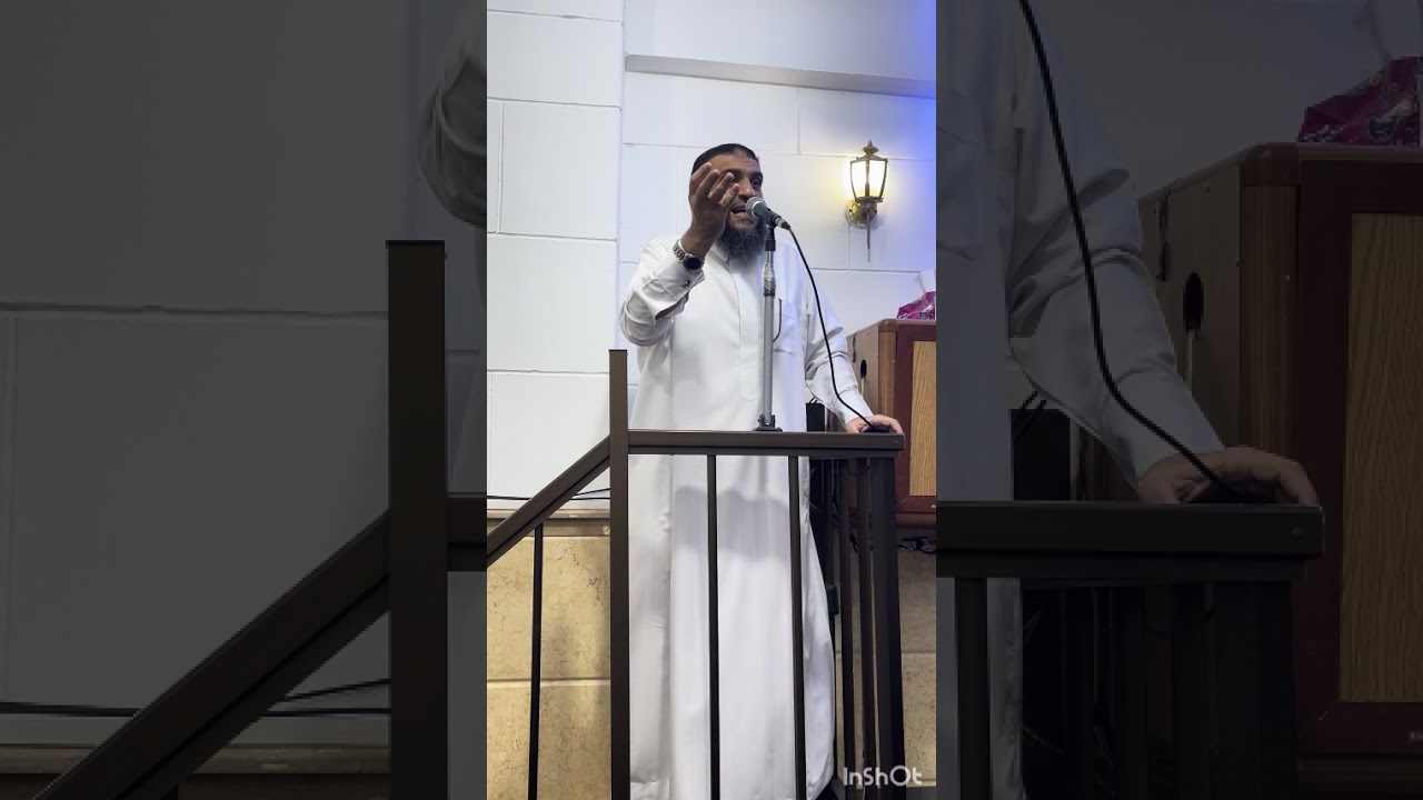 خطبة الجمعة بعنوان : كُلُّ بَلاءٍ يَهُونُ إِلَّا بَلاءَ الدُّيونِ لفضيلة الدكتور إبراهيم خالد .