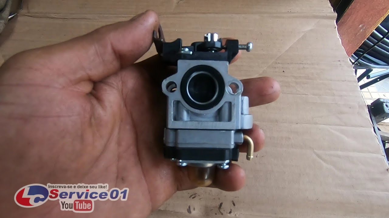#CarburadorparaRocadeira #2Tempo  Como desmontar carburador para Roçadeira A Gasolina 43cc e 52cc