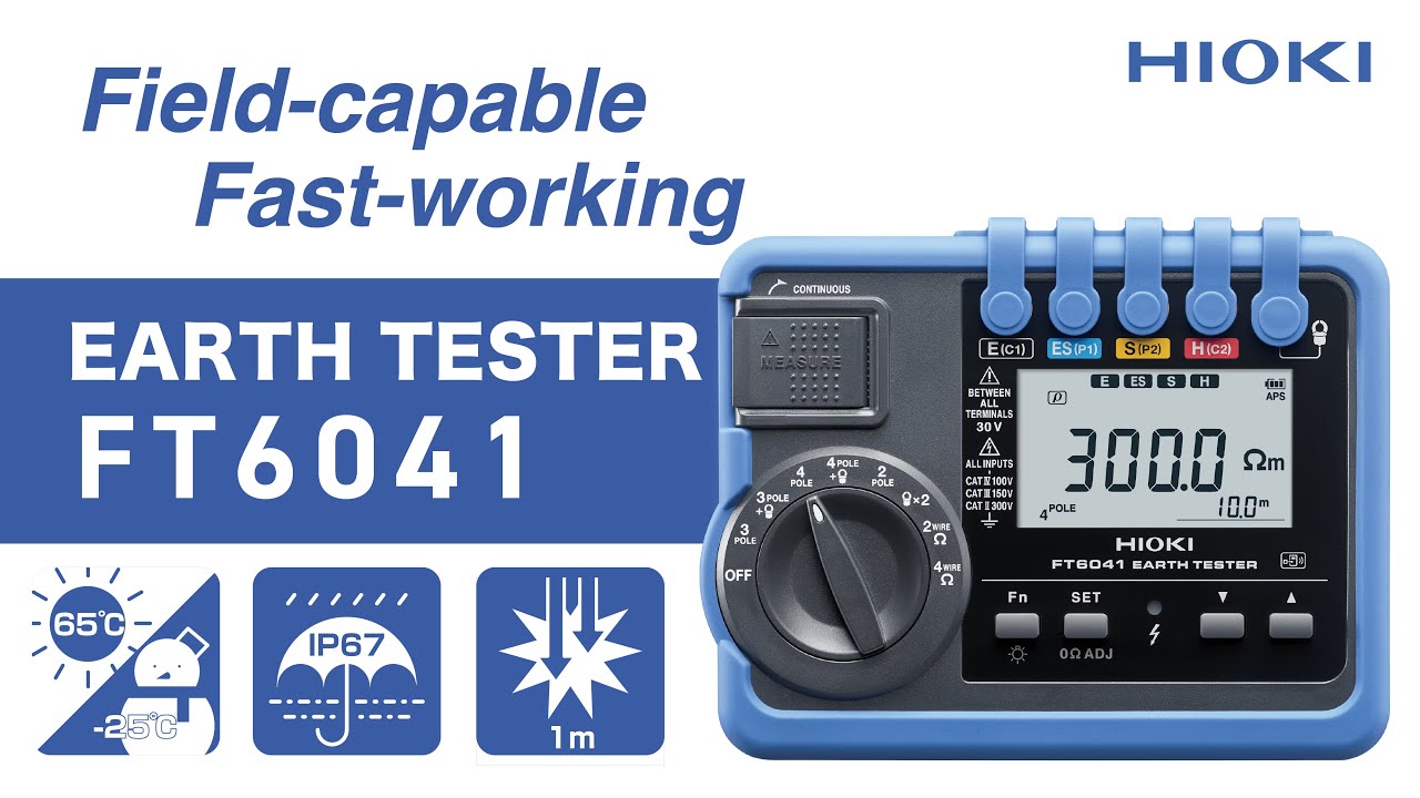 Earth Tester FT6041 | Hioki