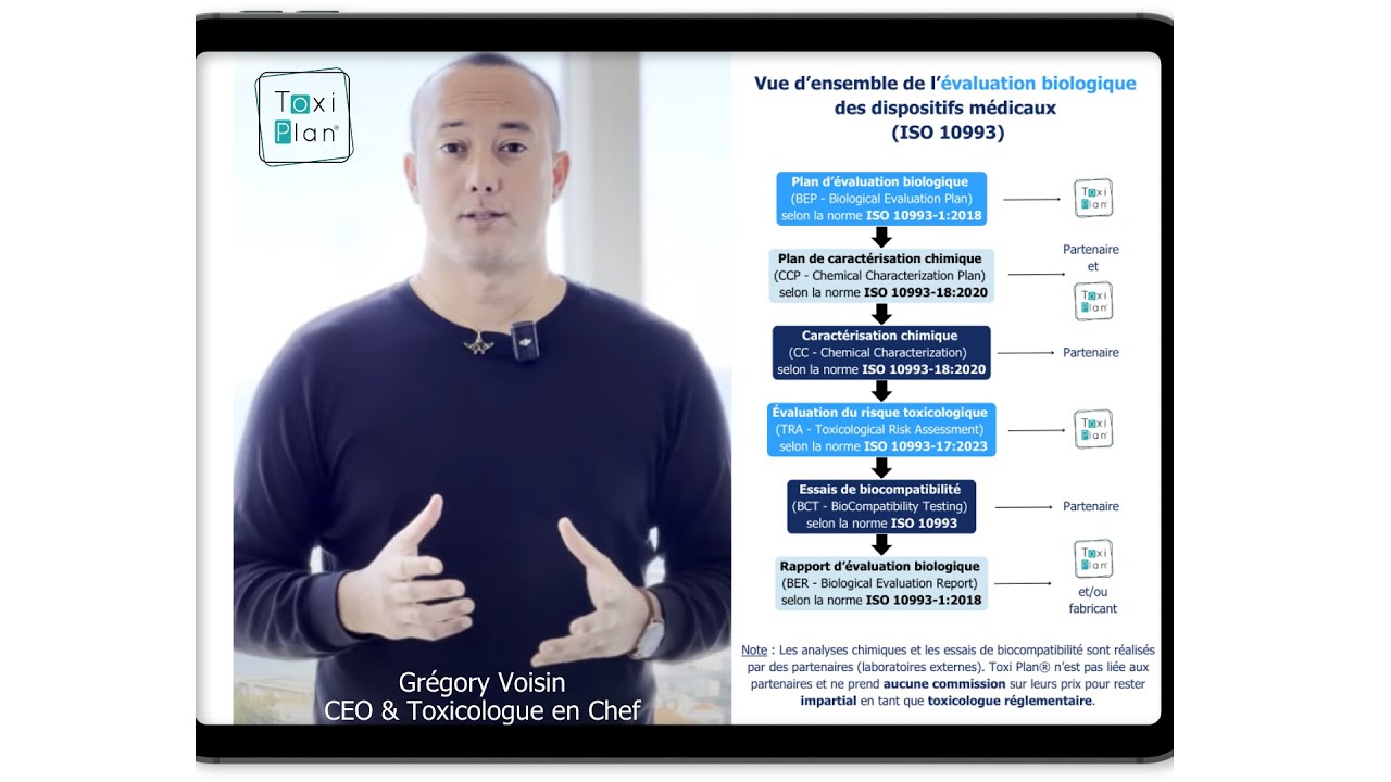 Le toxicologue, un acteur cl&eacute; dans l'&eacute;valuation de la biocompatibilit&eacute; des dispositifs m&eacute;dicaux (DM)