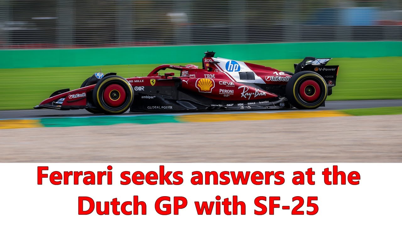 Ferrari SF-25 в Зандворте: сможет ли новая подвеска наконец-то оправдать ожидания? | Обзор Гран-п...