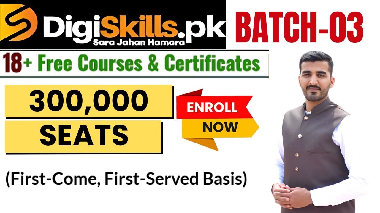 DigiSkills 3.0 Batch 3 Registration & Enrollment 2026 | 18 Free Courses with Certificates