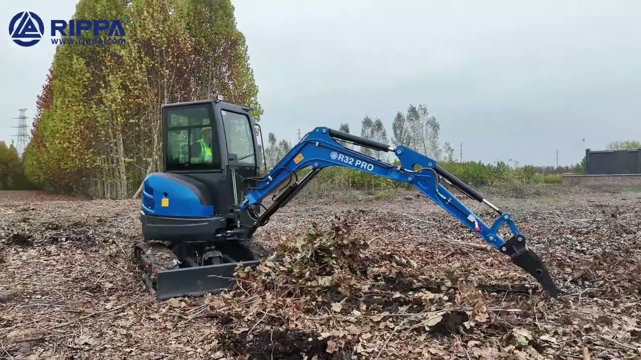 Rippa R32 Excavator quick demo.