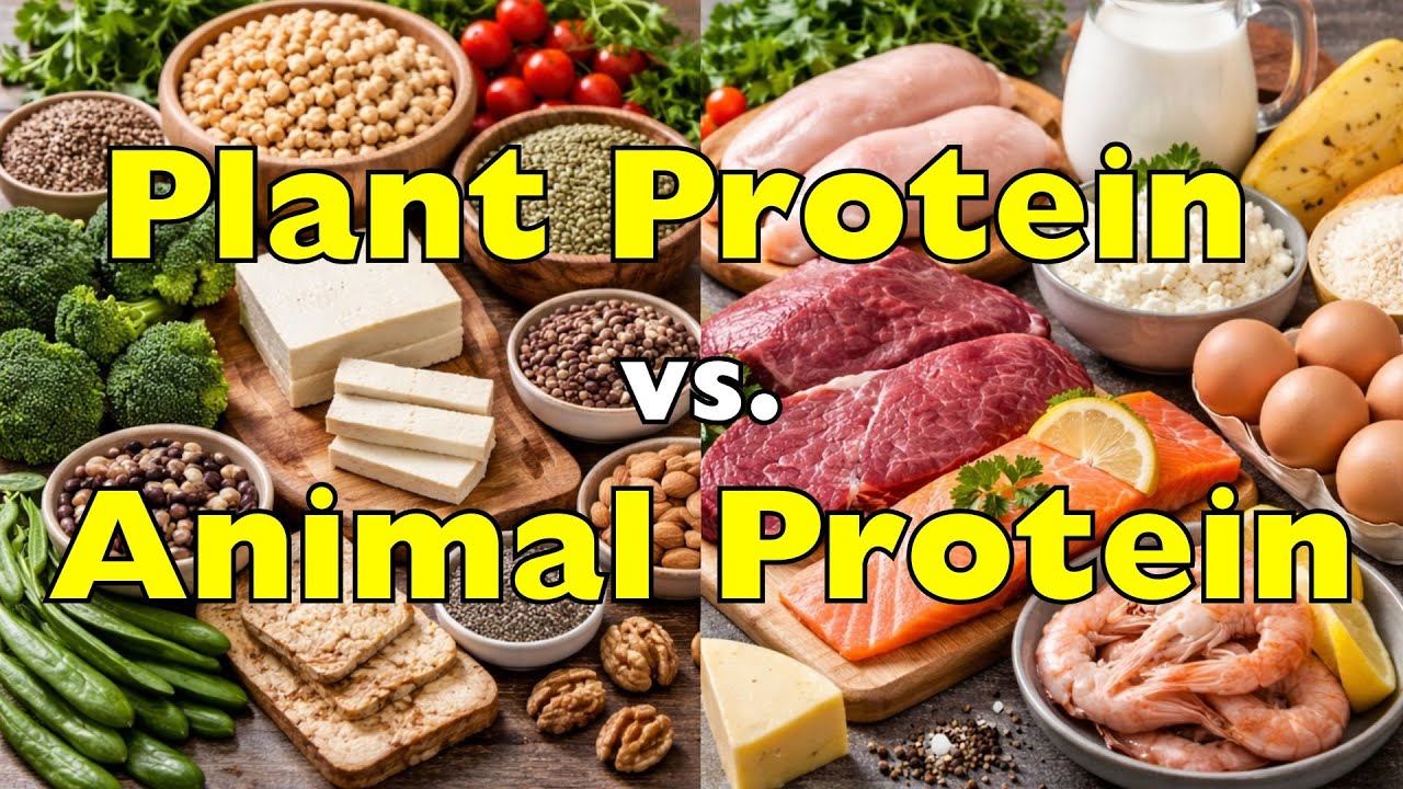 Plant Protein vs. Animal Protein — How Your Body Treats Them Differently [ID0911]