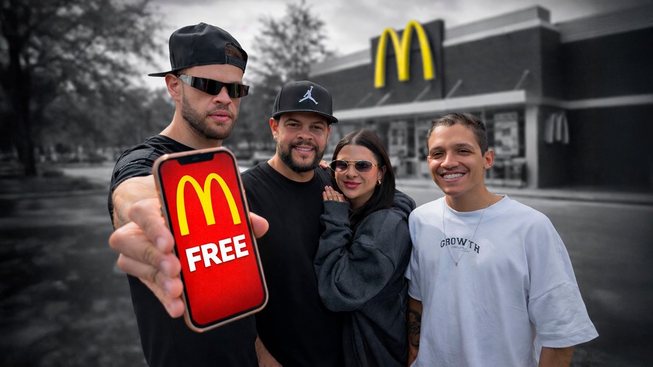 MC DONALDS GRATIS PRA TODO MUNDO!