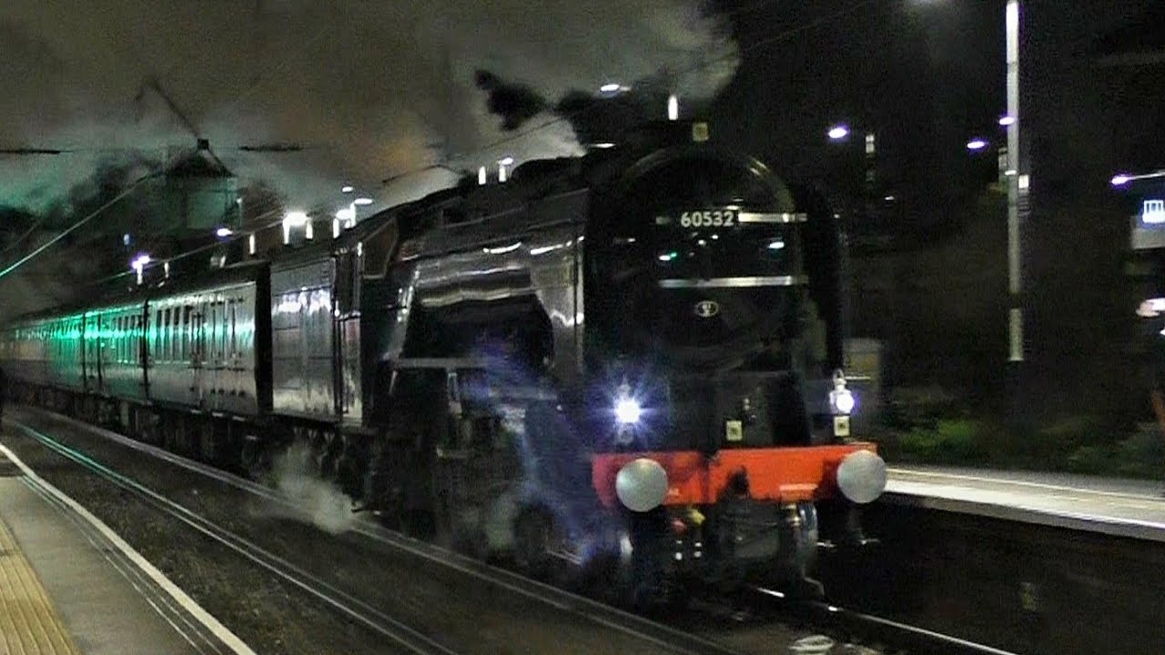Blue Peter chimes through Lancashire on the Cumbrian Mountaineer, 12/02/26